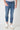 NEW YORK - Jeans Slim Fit - Blu con Tasca in Tessuto V2