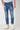 LONDON - Jeans Slim Fit - Blu con doppia Patch frontale e tasca in tessuto V2