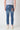 LONDON - Jeans Slim Fit - Blu con doppia Patch frontale e tasca in tessuto V2