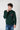 Green Crew Neck Sweater with Pocket in Fabric V2