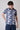 All-over printed polo shirts with Hawaiian pattern