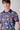 All-over printed polo shirts with Tropical pattern