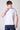 T-Shirt Bianca con contrasti fluo e ricamo V2