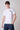 T-Shirt Bianca con interni e pochette in tessuto V2