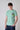 T-Shirt Verde Menta con taschino e inserto in tessuto V2
