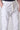 ALICANTE - Pantalone Drill Bianco con elastico