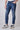 LONDON - Jeans Slim Fit - Blu con doppia Patch Frontale e Tasca in tessuto V2