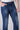 LONDON - Jeans Slim Fit - Blu con tasca in tessuto V2