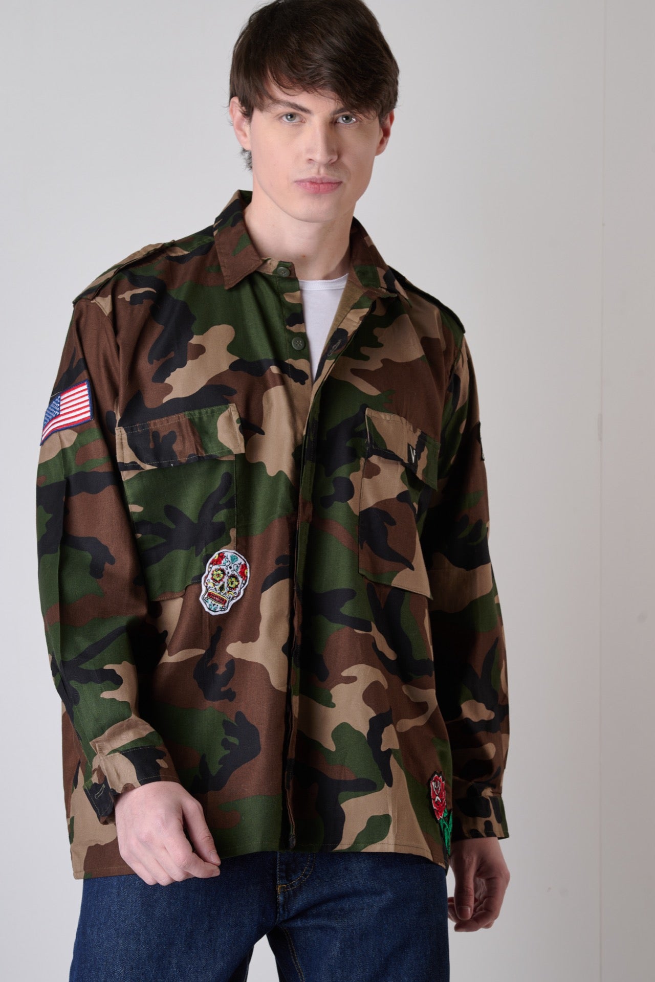 Authentic Vintage American Fuck Wars Military Saharan Jacket