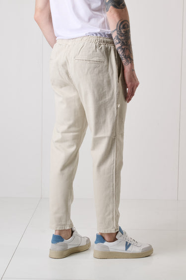 ALICANTE - Pantalone Rocciatore tinto capo Sabbia con elastico