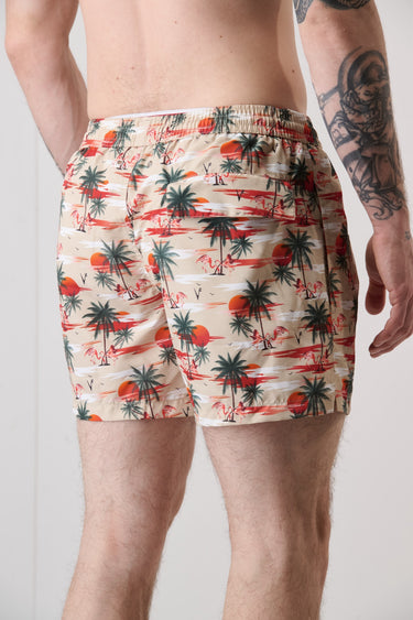 Costume stampa All-Over Tropical