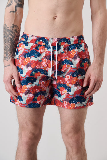 Costume stampa All-Over Japan Flower