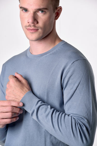 Maglione Girocollo in viscosa Jeans
