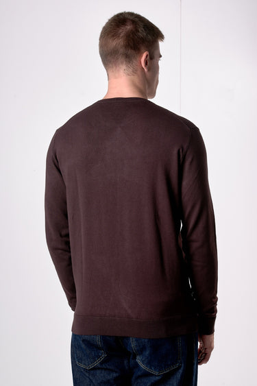 Maglione Girocollo in viscosa Moro