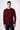 Bordeaux Viscose Crew Neck Sweater
