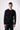 Blue Viscose Crew Neck Sweater with Fabric Patches V2