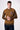 Maglione in lana merino Girocollo punto riso Bicolor Moro con taschino in tessuto V2