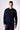 Blue 3D Chenille Crew Neck Sweater