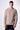 3D Chenille Crew Neck Sweater in Sand