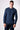 Maglione Girocollo punto riso Jeans con Toppe Patchwork Ricamate con Tessuti V2