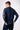 Maglione Girocollo punto riso Jeans con Toppe Patchwork Ricamate con Tessuti V2
