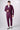 Giacca Monopetto Sartoriale Bordeaux con interni e pochette in tessuto V2