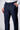 Blue Pinstripe Slim Fit High-End Trousers with V2 Fabric Lining