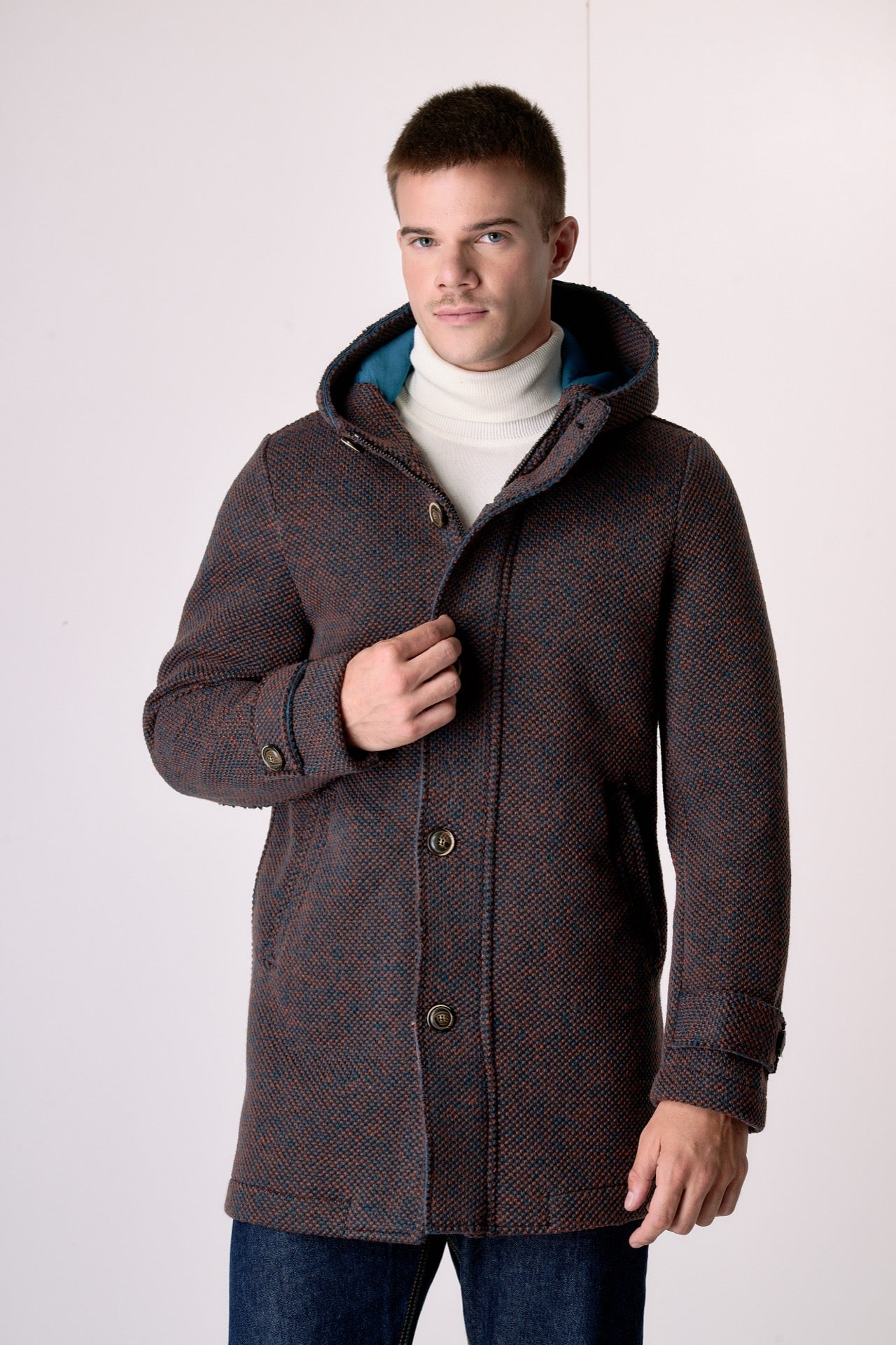 Parka punto riso Multicolor Moro Accoppiato