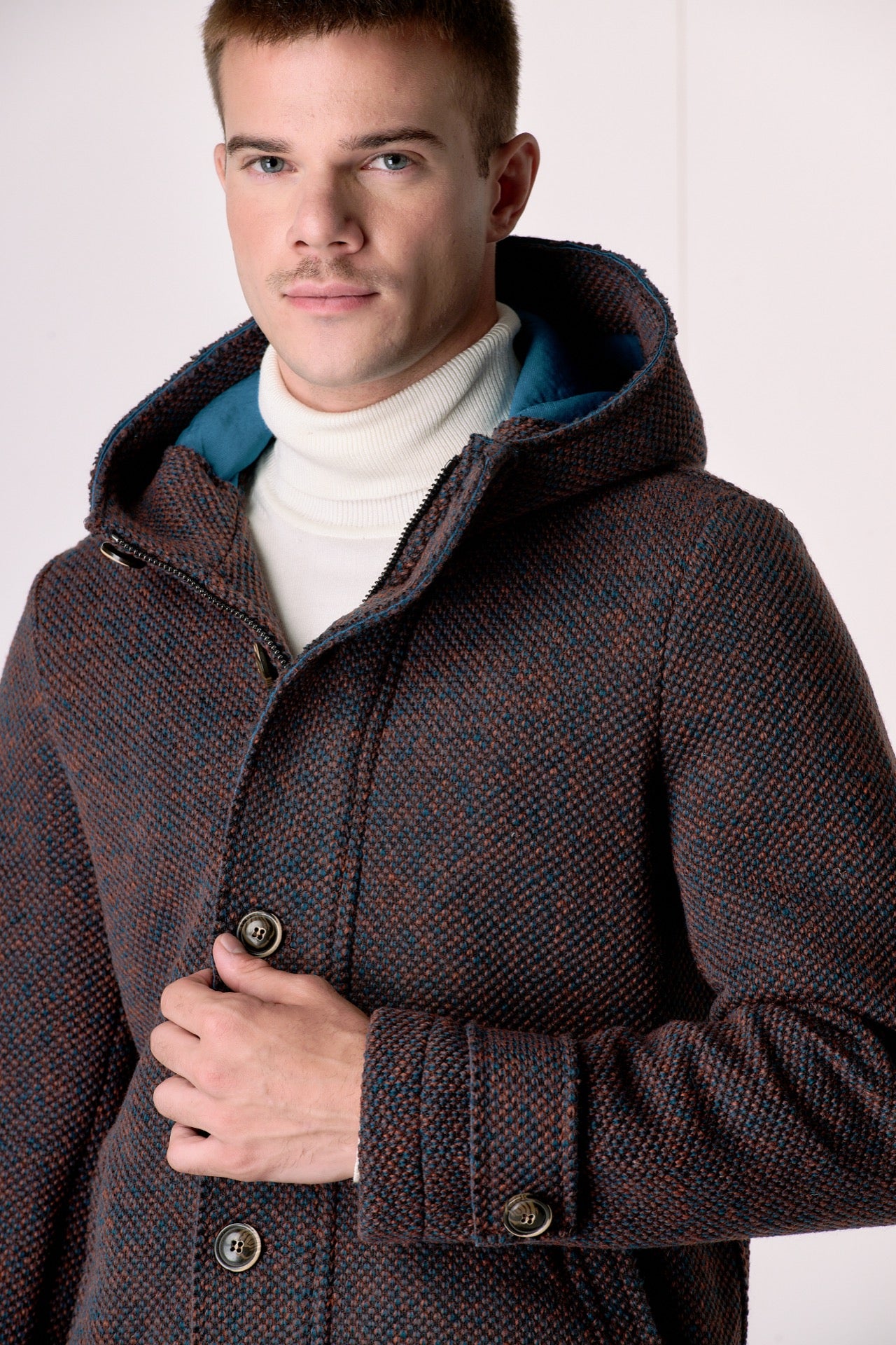 Parka punto riso Multicolor Moro Accoppiato