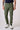 ROMA - Chino in cotone elasticizzato Verde Militare con Salpa in tessuto V2
