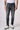 LONDON - Jeans Slim Fit - Antracite con doppia Patch frontale e tasca in tessuto V2