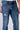 LONDON - Jeans Slim Fit - Blu con doppia Patch frontale e tasca in tessuto V2