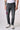 TOKYO - Slim Fit Jeans - Anthracite with Triple Patch on the front