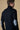 Maglione Dolcevita in viscosa Nero con Toppe in tessuto V2