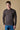 Maglione Girocollo in 100% Extrafine Merino tinto capo Moro