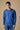 Maglione Girocollo in 100% Extrafine Merino tinto capo Jeans