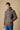 Brown Prince of Wales checked boiled-wool double-breasted hooded peacoat with V2 fabric lining