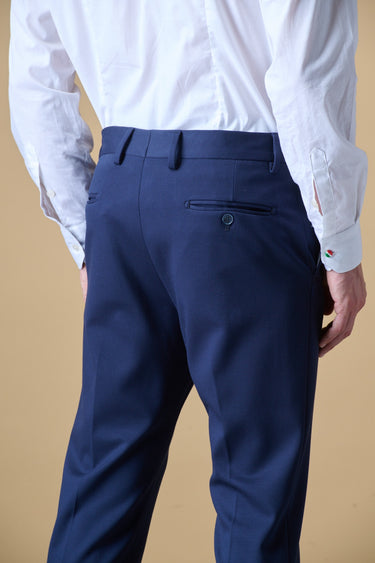 Pantalone Sartoriale Classico Blu con interni in tessuto V2