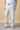 PARIGI PREMIUM - Jeans Over Old Sabbia con Tasca Ricamata, doppia Patch frontale e salpa in tessuto V2