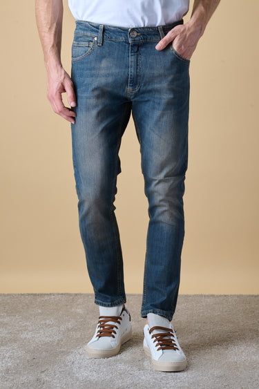 NEW YORK - Jeans Slim Fit - Vintage Blu