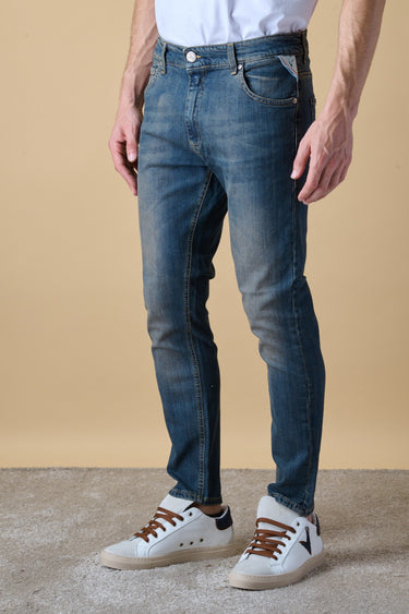 NEW YORK - Jeans Slim Fit - Vintage Blu