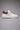 HAMMER - Sneakers a suola alta in pelle martellata con retro scamosciato e lacci Bordeaux