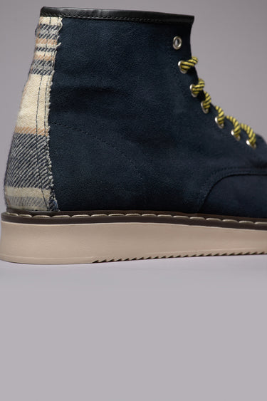 COURMAYEUR - Stivaletto Scamosciato Blu