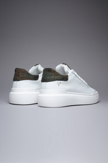 VEGA - Sneakers a suola alta retro Camouflage