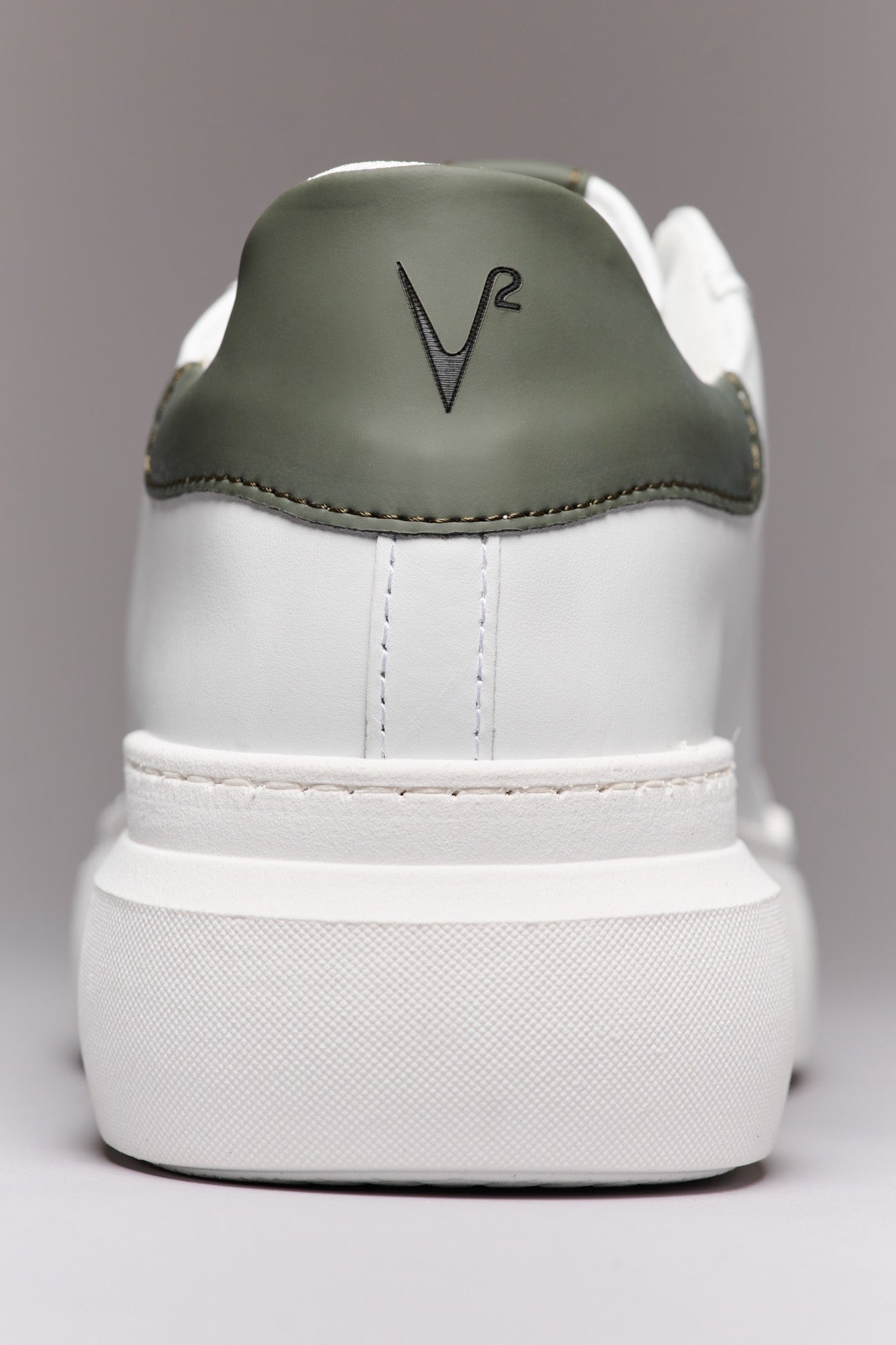 VEGA - Military Green retro high sole sneakers