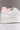 SIERRA - Low-top Sneakers White with Pastel Pink Back