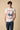 T-Shirt Panna stampa Supercar con inserto e interno collo in tessuto V2