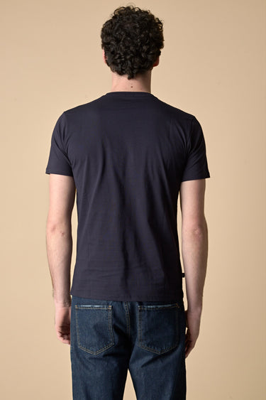 T-Shirt Blu "Ma basta Taschini"