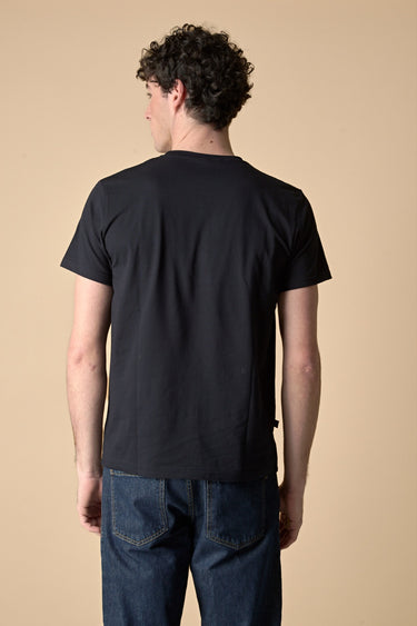 T-Shirt Blu con Pochette in tessuto V2