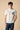 T-Shirt Bianca con Taschino e Patch ricamato in tessuto V2